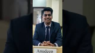 IAS ❤ Anudeep Durishetty Sir 🔥 ias motivation success iasmotivation upsc iasinterview [upl. by Aluap]