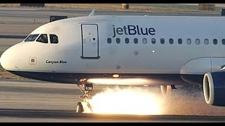 JetBlue Landing Gear Failure at LAX HDPart 2 [upl. by Lucchesi]