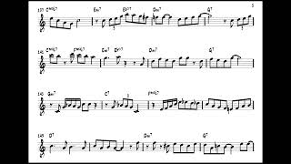 Pennies From Heaven  Full Song Transcription by Stan Getz amp Oscar Peterson [upl. by Jacinthe]