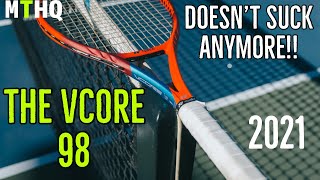 2021 Yonex VCORE 98 Racket Review  FINALLY A SOLID 98 [upl. by Brenn]