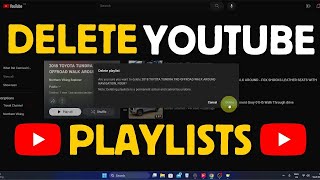 How To Delete Playlist On YouTube  StepbyStep Guide 2024 [upl. by Chew]