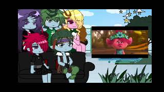 Brozone and Viva reacts to Poppy and Branch songs Ω Pasrt 1 Ω Trolls Band Together Ω [upl. by Anurag]