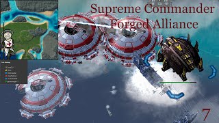 Supreme Commander Forged Alliance мультиплеер №7 [upl. by Haugen11]