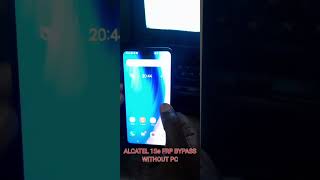 ALCATEL 1SE FRPBYPASS WITHOUT PC [upl. by Hester]