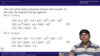 Lecture 32  Trajectory generation using Matlab part 1 [upl. by Burlie]