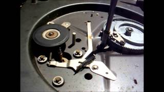 Repair of the Garrard record changer in the 63 Westinghouse console stereo  pt 1 [upl. by Enirac723]