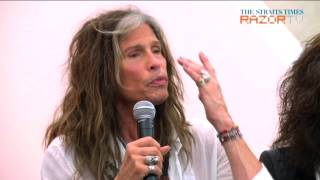 Steven Tyler  65 and still flirting [upl. by Aeduj]