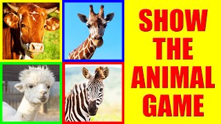 Show me the Hoofed Animals Game for Kids  Where is the Animal [upl. by Felicdad228]