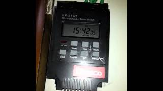 Como programar Timer KG316T tutorial [upl. by Milburn417]