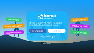 interpals  the best site for dating and exchange of languages in the world [upl. by Tnayrb]