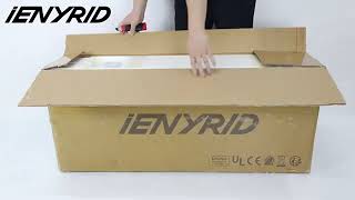 Unboxing Installation New Version iENYRID M4 PRO S Max Center Display New Throttle and Pole [upl. by Leontyne862]