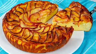 Délicieux gâteau sans farine  Seulement 3 ingrédients simples et des pommes [upl. by Niwdla789]