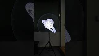 3d hologram led fan hologram display [upl. by Tenej]