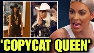 Kim Kardashian Feuds With Beyonce After Copying Accusations [upl. by Ayotal]