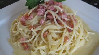 Spaghetti alla Carbonara  How to make [upl. by Yoko62]