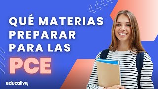 Qué MATERIAS PREPARAR para APROBAR las PCE de UNEDasiss [upl. by Quintessa389]