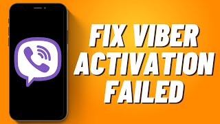 How to Fix Viber Activation Failed on iPhone 2023 [upl. by Osithe]