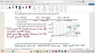 Algebra 1 Review Practice Problems for Mid Unit 5 Test [upl. by Sanfourd]