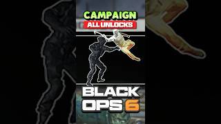 All Campaign Unlocks in Black ops 6 25 Rewards [upl. by Pryor]