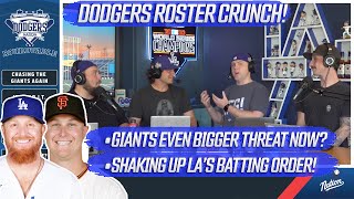 Dodgers Roster Decisions LA Lineup Shakeup Giants Even Better Justin Turners Struggles amp More [upl. by Osicnarf]