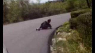 Street luge on quot Mont Ventoux quot [upl. by Sternberg824]