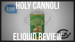 Glazed Donut by Holy Cannoli ELiquid Review [upl. by Arikahc]