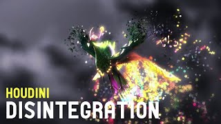 Houdini Tutorial 1  Phoenix Disintegration [upl. by Aerdnek]