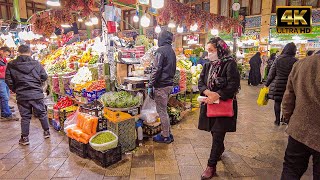 Iran Market Tour4k60fpsTajrish Bazaar in Northern Tehran [upl. by Idak50]