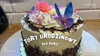 TORT URODZINOWY dla babci  PRZEPISY na kremy  PRZEPIS 10 [upl. by Hindorff]