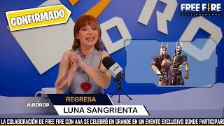 💥Oficial ASÍ REGRESA LUNA SANGRIENTA EN FREE FIRE CUERNITOS DORADOS y REGRESA EN ABRIL 2022 [upl. by Leonardi195]