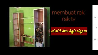 RAK KABINET TV DARI HOLLOW BAJA RINGAN [upl. by Calv]