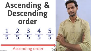 Arranging fractions in ascending and descending order  icsemaths592 [upl. by Palocz695]