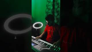 5675 Aare Pritam Pyare Instrumental Cover on Keyboard 🎹❤️ aarepritampyare rowdy shorts viral [upl. by Adonis]