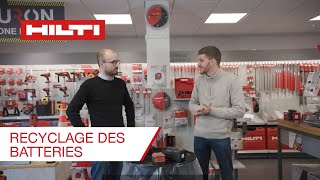 Découvrez le recyclage de batterie chez Hilti [upl. by Lund]