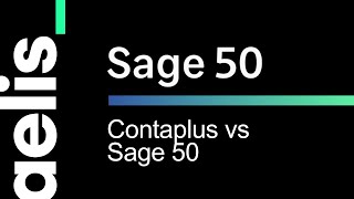 Sage 50 vs Sage Contaplus [upl. by Shurwood883]