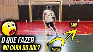 Como Jogar Futsal 3 DRIBLES FÁCEIS PARA FAZER NO CARA COM O GOLEIRO  46 [upl. by Aremmat]