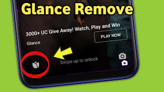 How to uninstall glance for mi any Redmi  remove glance for mi [upl. by Nocam295]