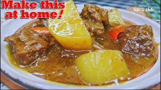 BEEF CURRY  do not Boil in Water directly I will show you How to cook Delicious Beef Curry [upl. by Hofmann74]