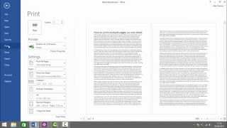 How to print multiple pages on one sheet of paper [upl. by Talich]