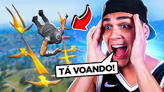 REAÇÃO do FREITAS ao TESTAR NOVO ITEM que FAZ VOAR no FREE FIRE [upl. by Jourdan724]