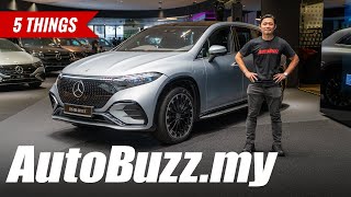 2023 MercedesBenz EQS SUV 580 4MATIC RM700k  AutoBuzz [upl. by Teragramyram]