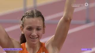 Sportschau Tag 6 der Leichtathletik WM die komplette Abend1  Femke Bol [upl. by Ayvid800]