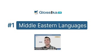 An overview of the Middle Easts languages  Glossika Live 1 [upl. by Einahpet]