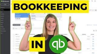 How to do a full month of bookkeeping in QBO full tutorial [upl. by Nil]