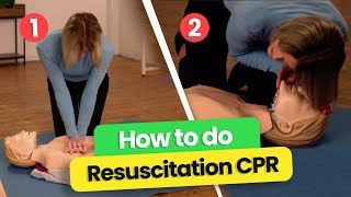 How To Perform CPR A Step By Step Guide  Resuscitation CPR First Aid Training [upl. by Eidnam]