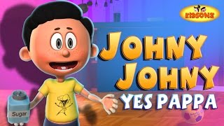 Johny Johny Yes Papa KIDS Nursery Rhyme  3D Animation English Rhymes Songs for Children  KidsOne [upl. by Artinad]