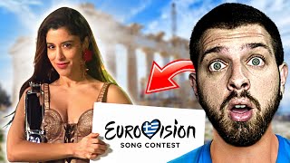 Αντιδρώ στο ΖΑΡΙ της ΜΑΡΙΝΑΣ ΣΑΤΤΙ  Eurovision 2024 Greece Reaction [upl. by Inalaehak849]