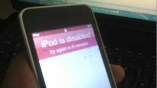 How to reset iPod Touch password if youve forgotten or lost it  Fix iPod Disabled message [upl. by Olli]