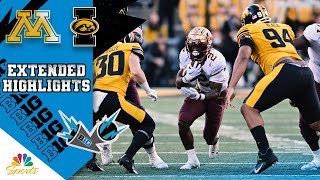 Minnesota vs Iowa  EXTENDED HIGHLIGHTS  10212023  NBC Sports [upl. by Yelha767]