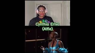 Reaction  Cynthia Erivo  Alfie shorts reaction smallyoutuber [upl. by Ettezzil]